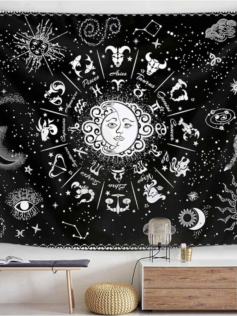 Zodiac Astrology Constellation Tapestry
